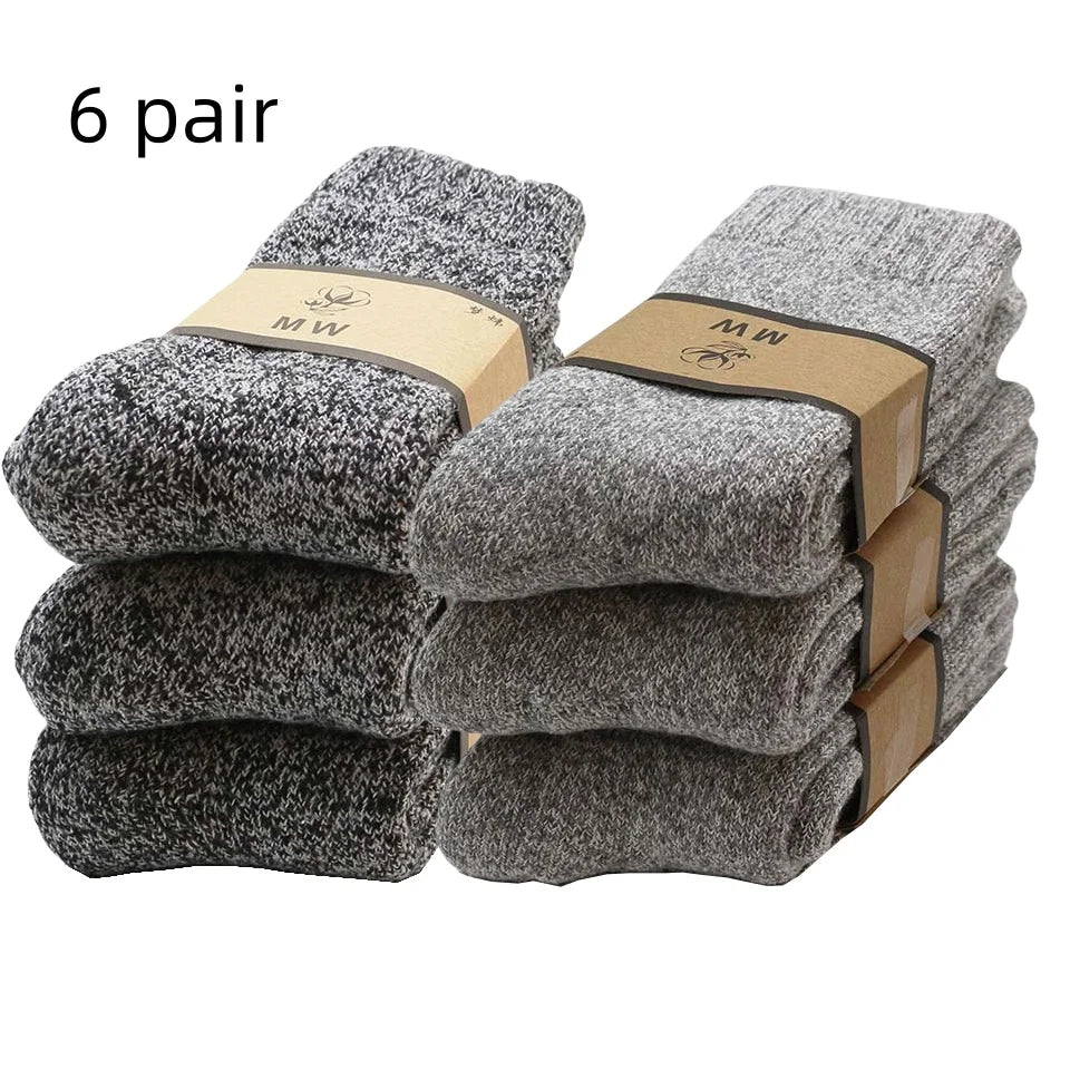 Men's Merino Wool Socks | Best Socks for Men - 3 Pair Set 7