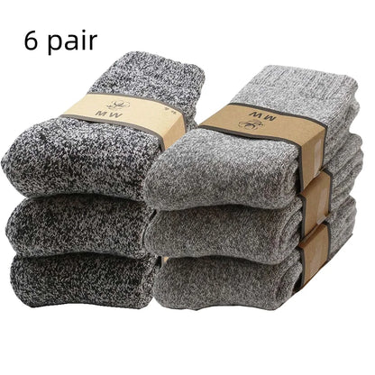 Men's Merino Wool Socks | Best Socks for Men - 3 Pair Set 7