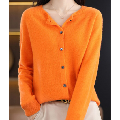 Merino Wool Cashmere Cardigan | Women's Winter Knitwear 7