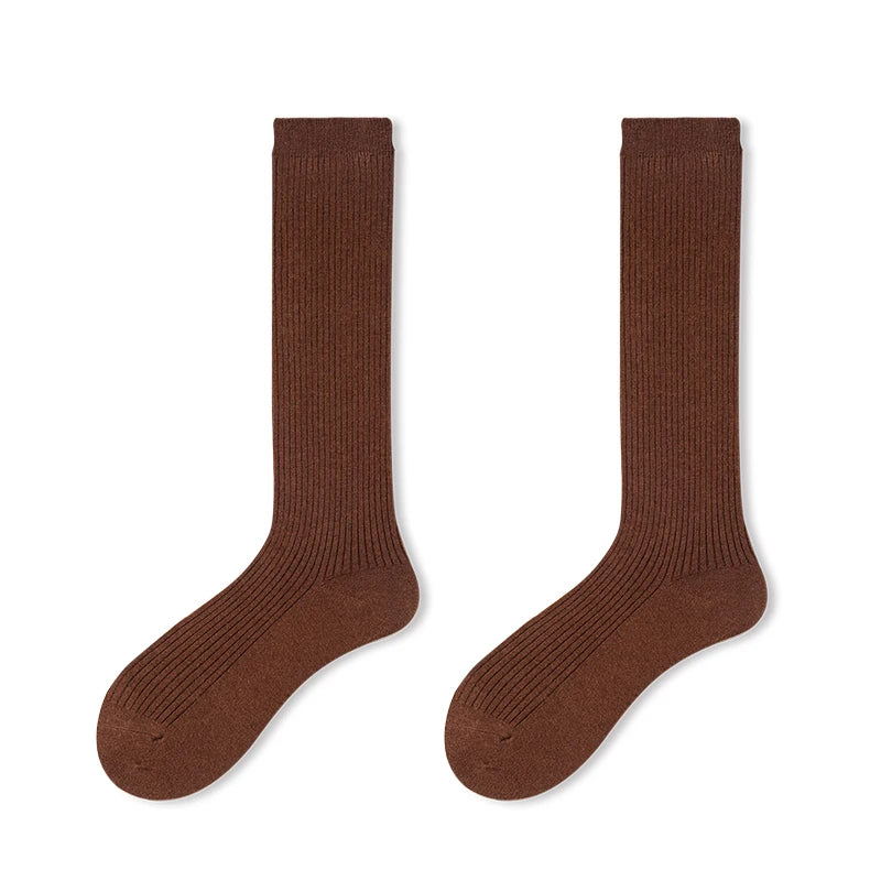 Merino Wool Ladies Stockings | Warm Knitted Long Socks for Women 6