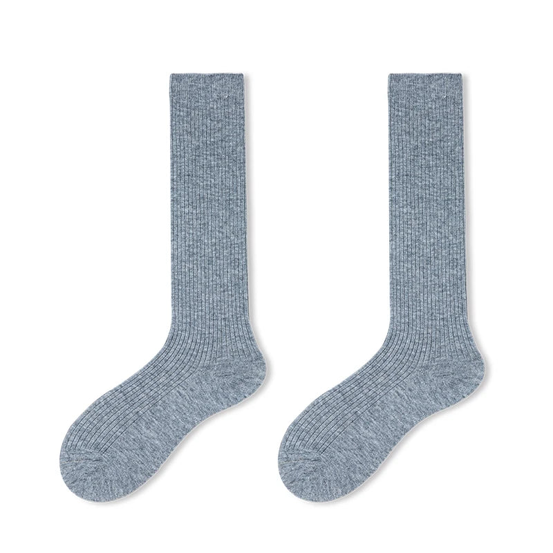 Merino Wool Ladies Stockings | Warm Knitted Long Socks for Women 8