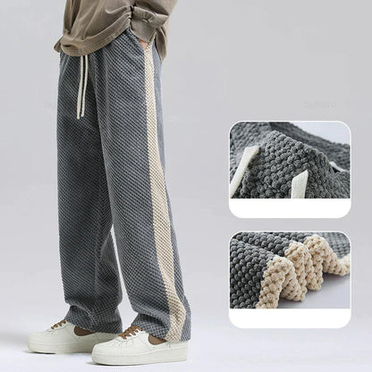 Metro Corduroy Jogger Pants with Side Stripe 2
