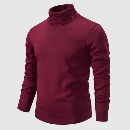 Modern Turtleneck Sweater | Soft Knit Poly-Blend Pullover 3