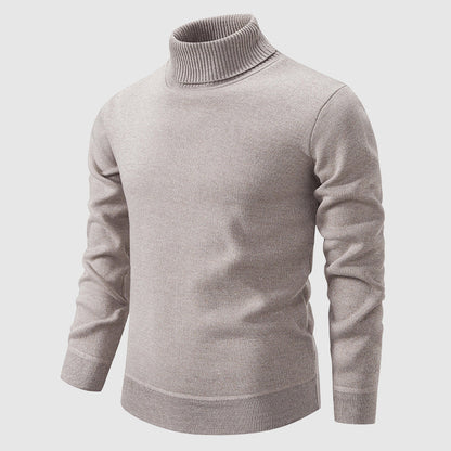 Modern Turtleneck Sweater | Soft Knit Poly-Blend Pullover 4