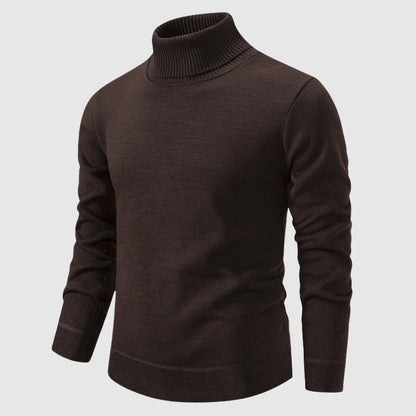 Modern Turtleneck Sweater | Soft Knit Poly-Blend Pullover 5