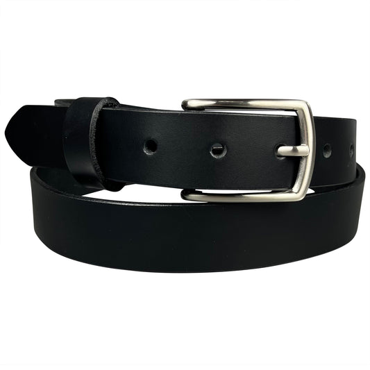 Montreal Dress Belt | Men's Black Dress Belt 100% Leather 0