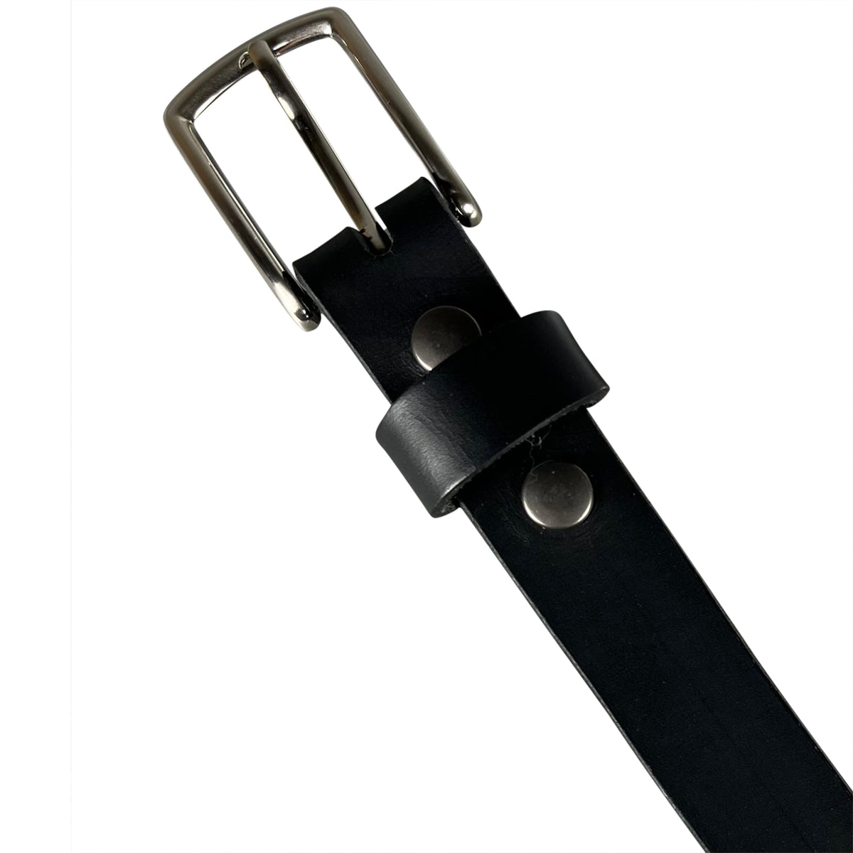 Montreal Dress Belt | Men's Black Dress Belt 100% Leather 3