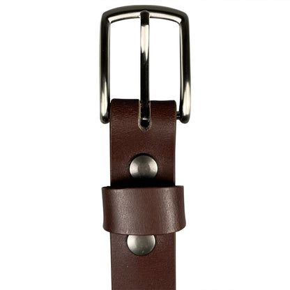 Montreal Dress Belt | Men's Full Grain Leather Dress Belt 5