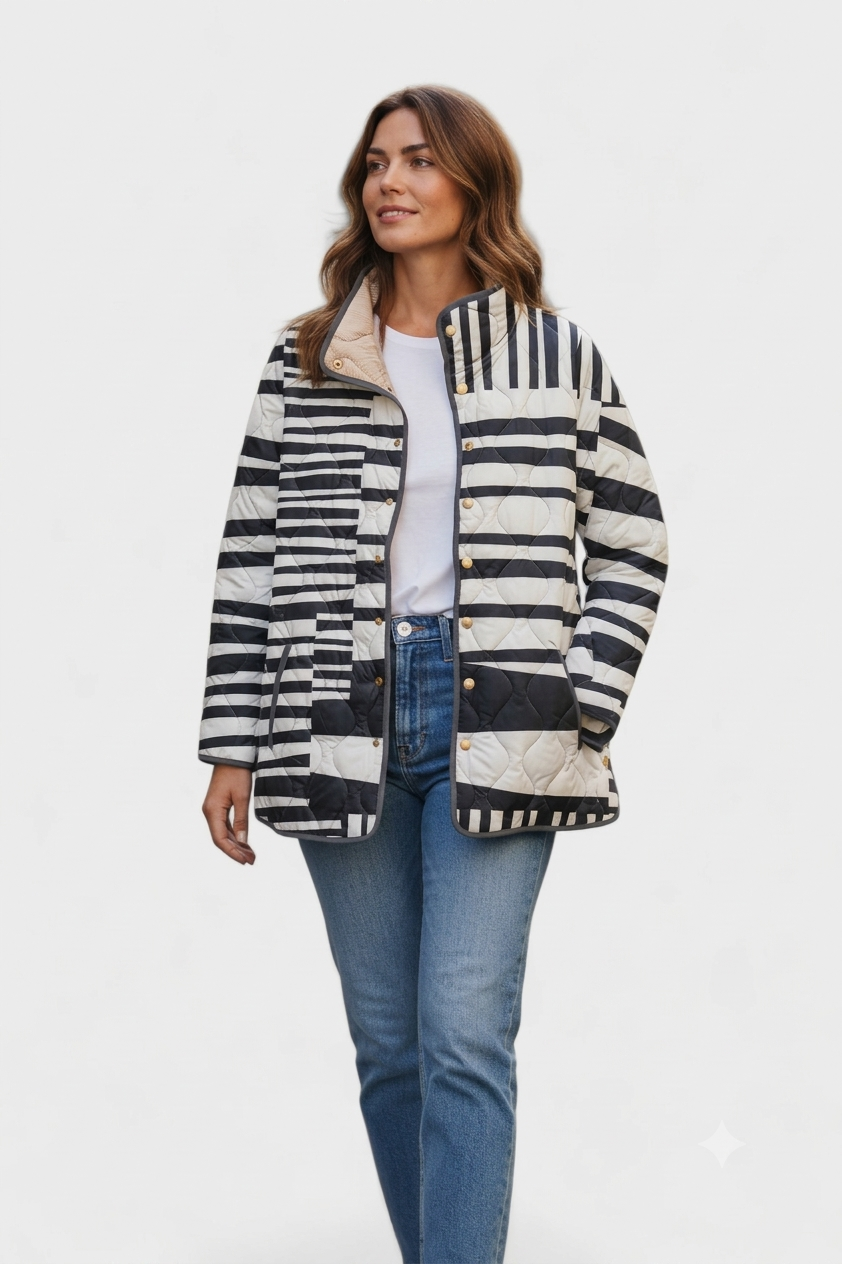 Olivia Quilted Zip-Up Puffer Jacket Women 1