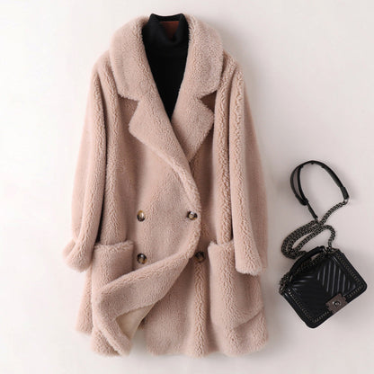 Oversized Shearling Fleece Coat | Women's Winter Outerwear 2
