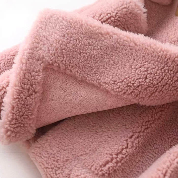 Oversized Shearling Fleece Coat | Women's Winter Outerwear 6