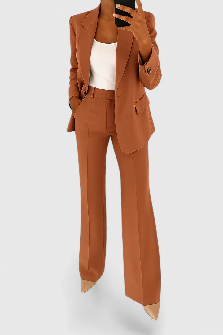 Palynette Two-Piece Suit Set | Elegant Women's Outfit 4