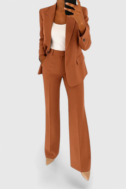 Palynette Two-Piece Suit Set | Elegant Women's Outfit 4