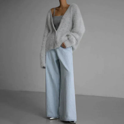 Ravena Knit Cardigan | Lightweight Open-Front Layering Sweater 5