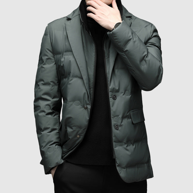 Ridge Down Jacket | Wind-Resistant Cotton Blend Outerwear 2