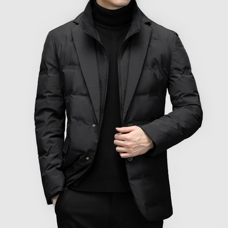 Ridge Down Jacket | Wind-Resistant Cotton Blend Outerwear 3