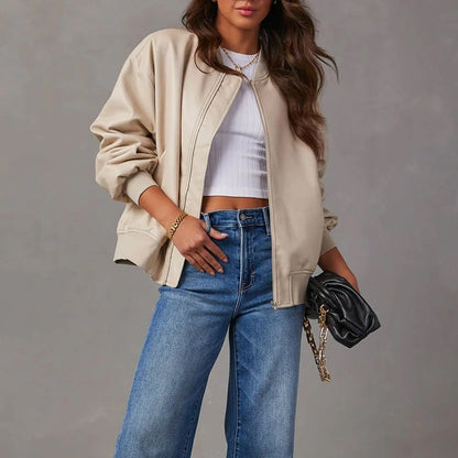 Rogue PU Leather Jacket | Women's Casual Outerwear 4