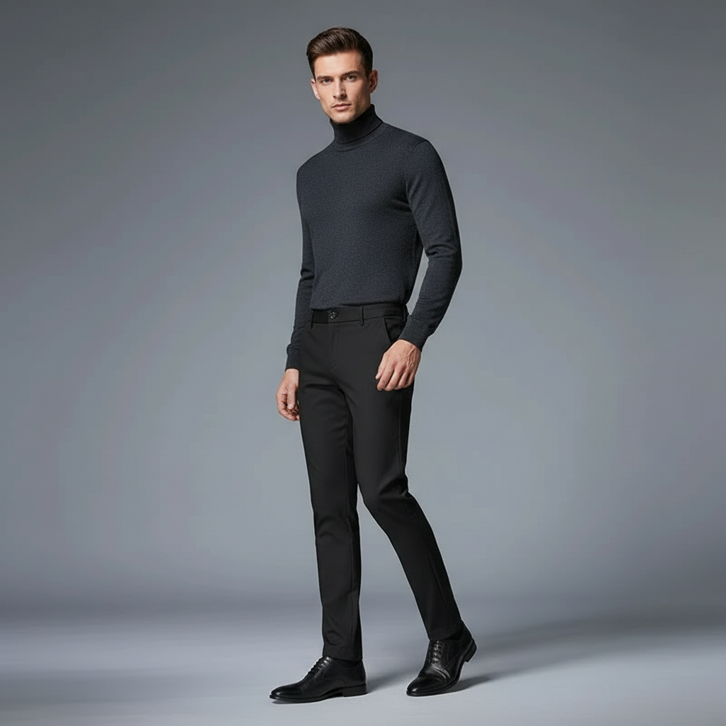Saul Men's Slim Fit Stretch Chinos | Men's Trousers