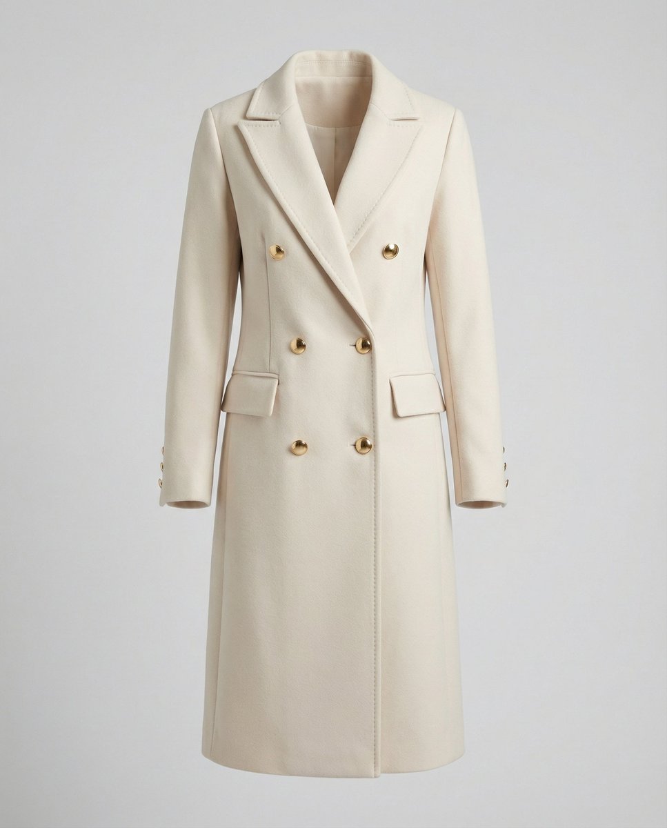 Scarlett | Women's Double-Breasted Midi Overcoat 5