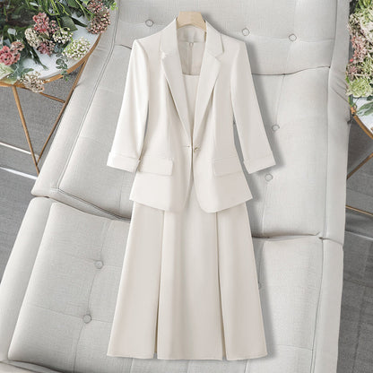 Selene 2 Piece Set | Mid-Length Blazer and Sleeveless Dress 1