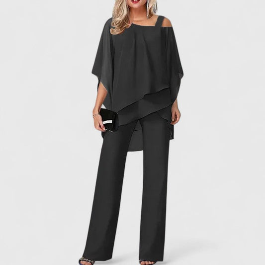 Serenity | Elegant Two-Piece Pant Set for Women 0