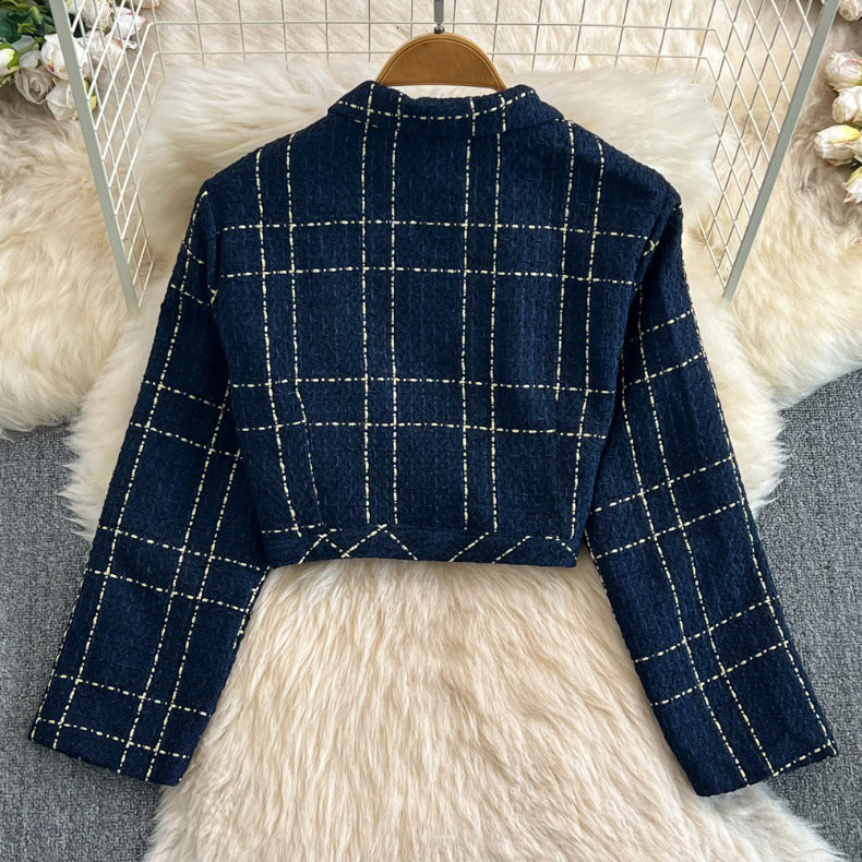 Tweed 2 Piece Set | Cropped Blazer and Sleeveless Dress 4