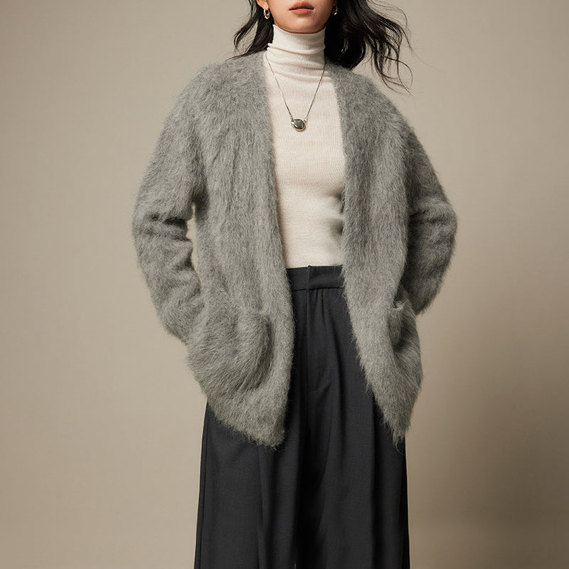 Ultra Soft Alpaca Wool Blend Cardigan | Women's Cozy Knitwear 2