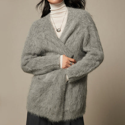 Ultra Soft Alpaca Wool Blend Cardigan | Women's Cozy Knitwear 4