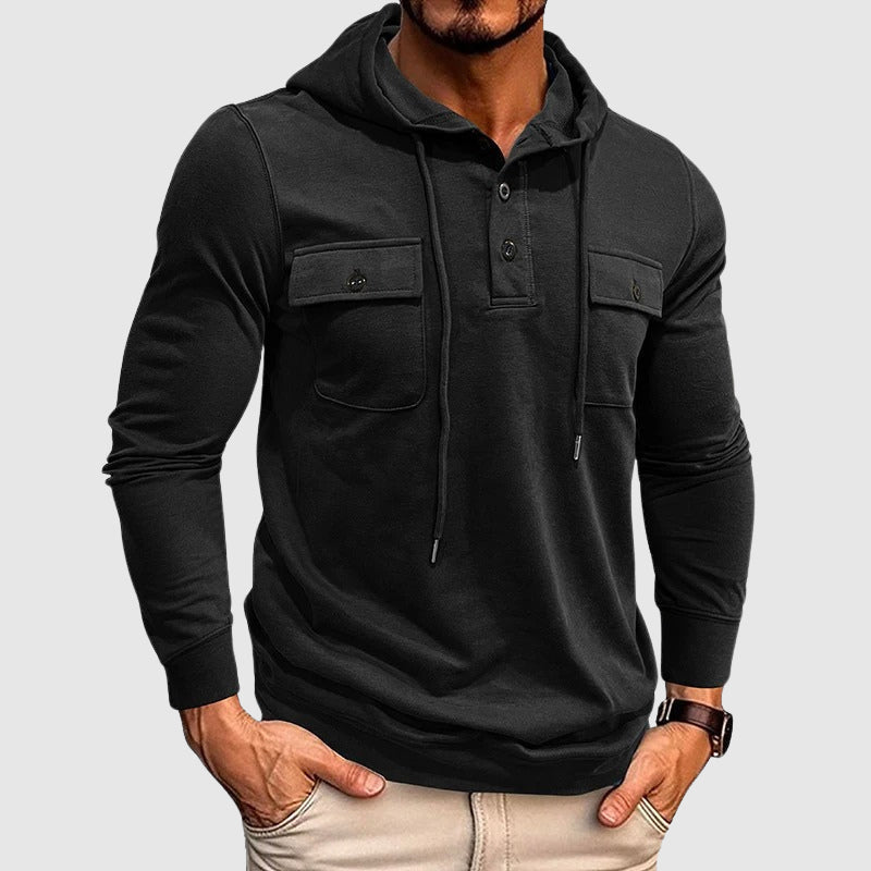 Urban Pulse Hoodie | Cotton-Polyester Blend Sweatshirt 1