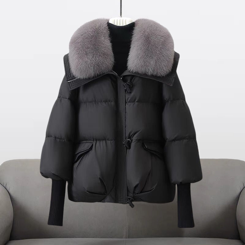 Glam Puffer Jacket | Extended-Length Outerwear 0