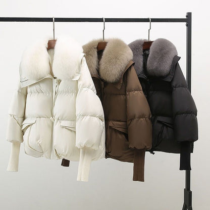 Glam Puffer Jacket | Extended-Length Outerwear 4