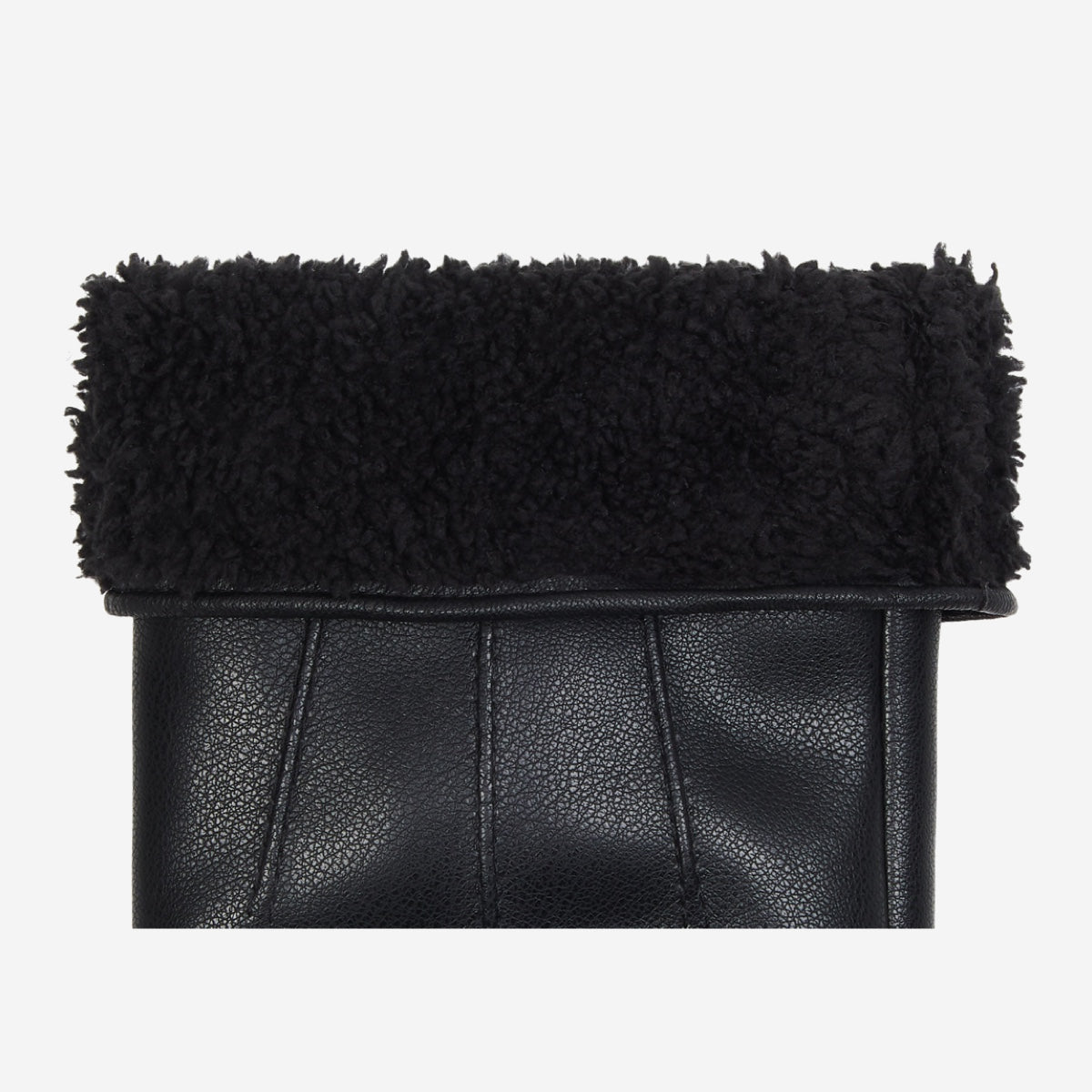 Vegan Leather Winter Gloves | Waterproof Touchscreen Gloves 3