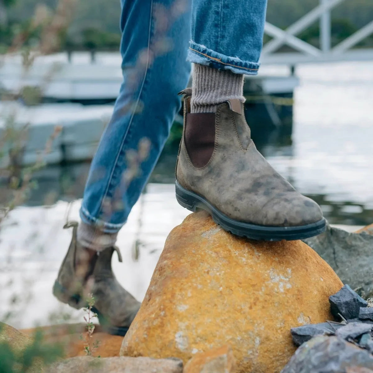 Water Repellent Men's Chelsea Boots | Slip-On Comfort 4