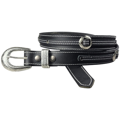 Winnipeg Full-Grain Leather Belt 1.25 Inch Durable Handmade 3