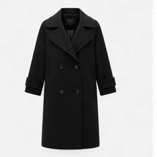 Women's Cashmere-Blend Double-Breasted Coat | Winter Coats Women 0